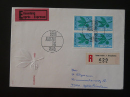 FDC Recommandée Registred Europa Suisse 1965 - 1965