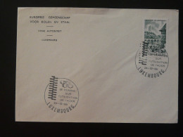 Lettre Cover Congrès Sur L'acier Steel Luxembourg 1966 - Cartas & Documentos