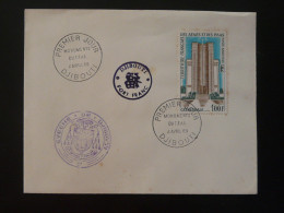 FDC Cathedrale De Djibouti Afars Et Issas 1969 (ex 2) - Lettres & Documents