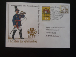 Entier Postal Stationnery Postal History Tag Der Briefmarke Wilhelmshaven 1977 - Enveloppes - Oblitérées