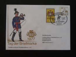 Entier Postal Stationnery Postal History Tag Der Briefmarke Hannover 1977 - Enveloppes - Oblitérées