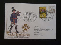 Entier Postal Stationnery Postal History Tag Der Briefmarke Schleswig 1977 - Buste - Usati