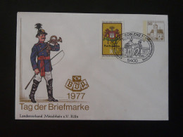 Entier Postal Stationnery Postal History Tag Der Briefmarke Koblenz 1977 - Enveloppes - Oblitérées