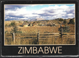 ZIMBABWE. Carte Postale écrite. Rural Village. - Simbabwe