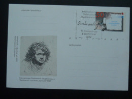 Entier Postal Stationery Card Rembrandt Pays Bas Netherlands 1984 (ex 3) - Rembrandt