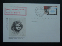 Entier Postal Stationery Card Rembrandt Pays Bas Netherlands 1984 (ex 4) - Rembrandt