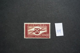 (T2) Portugal - 1936 Airmail 50$00 (key Value) - Af. CA 10 (MH) - Ungebraucht