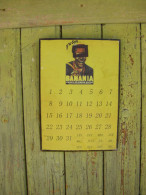 Plaque Décorative Calendrier Banania - Tin Signs (after1960)