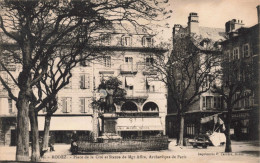 FRANCE - Rodez - Place De La Cité Et Statue De Mgr Affre, Archevêque De Paris - Carte Postale Ancienne - Rodez