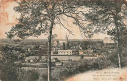 FRANCE - C Sablé (Sarthe) - Vue Du Jardin De La Ville - Carte Postale Ancienne - Sable Sur Sarthe