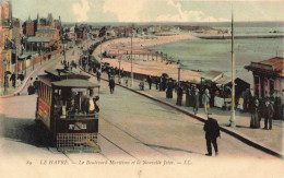 FRANCE - Le Havre - Le Boulevard Maritime Et La Nouvelles Jetée - LL - Colorisé - Carte Postale Ancienne - Non Classés