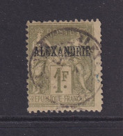 Alexandria (French Offices In Egypt), Scott 13 (Yvert 16), Used - Usati