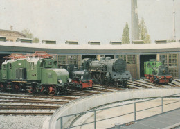 D-10963 Berlin - Museum Für Verkehr Und Technik - Lokschuppen - Rangierlokomotive T1005 - E-Lok  E7128 - Schnellzuglok - Kreuzberg
