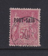 Port Said (French Offices In Egypt), Scott 12a (Yvert 14), Used - Usados