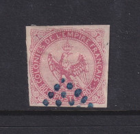 French Colonies, Scott 6 (Yvert 6), Used - Aquila Imperiale