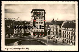 ALTE POSTKARTE REICHENBERG KONRAD H. PLATZ GROSSKAFFEE WINKLER  H. HÄRTLING LIBEREC Sudeten Ansichtskarte AK Postcard - Sudeten