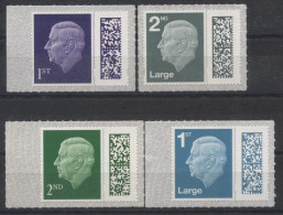 Grande-Bretagne 2023 - His Majesty King Charles III - Definitives Autoadhésifs ** - Neufs