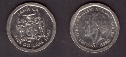 JAMAICA   $5.00 DOLLARS 1995 (KM # 163) #7436 - Jamaica