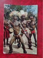 Carte AFRIQUE EN COULEURS DANSEURS DU GROUPE MEDY - Afrique