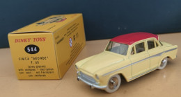 Simca Aronde P60 Jaune Dinky Toys Atlas 1:43 - Informatik