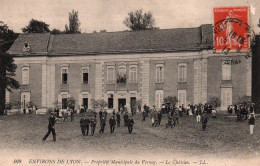 Cuire (Rhône) Propriété Municipale Du Vernay Ombrosa - Le Château (Internat De La Ville De Lyon) Carte LL N° 469 - Caluire Et Cuire