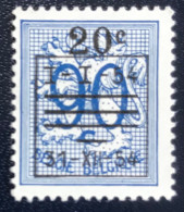 België - Belgique - C18/20 - 1954 - (°)used - Michel 988 - Cijfer Op Heraldieke Leeuw + Opdruk - Sobreimpresos 1951-80 (Chifras Sobre El Leon)