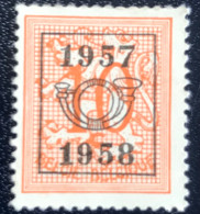 België - Belgique - C18/20 - 1957 - (°)used - Michel 888 - Cijfer Op Heraldieke Leeuw - Sobreimpresos 1951-80 (Chifras Sobre El Leon)