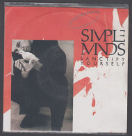 Disque Vinyle 45t - Simple Minds - Sanctify Yourself - Dance, Techno En House