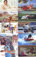 Collection Of 100 Telephone Cards JAPAN With Beautiful Thematic Cards   (Z-846) - Lots - Collections