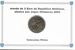 Greece , 2004 , 2 Euro , Olympic Games , UNC - Greece