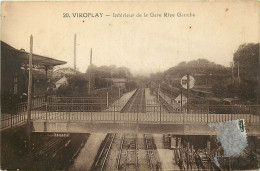 - Yvelines- Ref-B951- Viroflay - Interieur De La Gare Rive Gauche - Gares - Ligne De Chemin De Fer - - Viroflay