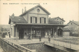 - Yvelines- Ref-B950- Viroflay - Gare Rive Gauche - Gares - Ligne De Chemin De Fer - - Viroflay