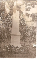Monument Aux Morts Carte Photo Militaire 1914 1918 Frontenas Rhône - Photo Andrillat, à Bagnole. - Monuments Aux Morts