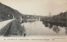 Pont D’Ouilly.  Bords De L’Orne Et Panorama De Saint Christophe - Pont D'Ouilly