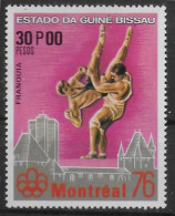 GUINEE  BISSAU  N° 42 * *  Jo 1976  Lutte - Lotta