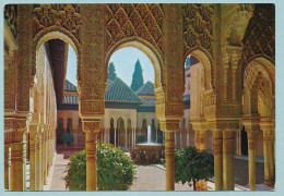 GRANADA - Alhambra - Patio De Los Leones (arcadas) - Granada