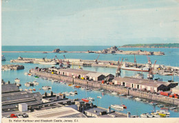 JERSEY . ST HELIER HARBOUR AND ELISABETH CASTLE - St. Helier