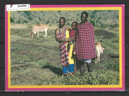 KENYA. Carte Postale écrite. Maasai. - Kenya