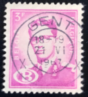 België - Belgique - C18/21 - 1954 - (°)used - Michel 59 - Koning Boudewijn - GENT - Oblitérés