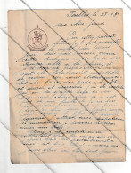 Lettre à Entête - Corps Gendarmerie Nationale  1931 - IXELLES (B350) - Manuscrits