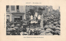 Cholet         49                 Mi-Carême    1911     Char Officiel De La Reine Du Mouchoir      (Voir Scan) - Cholet