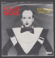 Disque Vinyle 45t - Klaus Nomi - You Don't Own Me - Dance, Techno & House