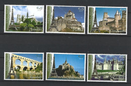 Timbre Nation Unies De Viennes Neuf ** N 480 / 485   Vendu Au Prix De La Poste - Unused Stamps