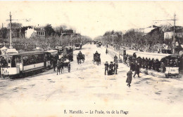 FRANCE - 13 - MARSEILLE - Le Prado Vu De La Plage - Carte Postale Ancienne - Unclassified