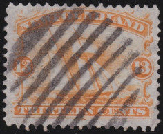 Newfoundland     .    SG  .  29  (2 Scans)      .     O      .    Cancelled - Used Stamps