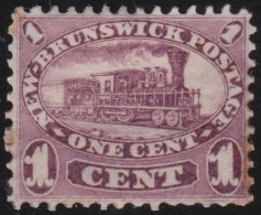 New Brunswick      .    SG  .  8  (2 Scans)      .     (*) / *       .   Mint With Partly Gum - Unused Stamps