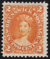 New Brunswick      .    SG  .  10      .     (*)       .   Mint Without Gum - Unused Stamps