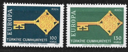 1968 - EUROPA - BRIDGES - TURKISH CYPRUS STAMPS - UMM - 1 SETS - 1968
