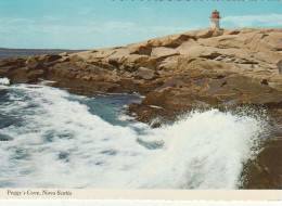 Halifax Book Room  BR-811-C Pounding Surf And Rugged Rock, Peggy's Cove, Nova Scotia - Otros & Sin Clasificación