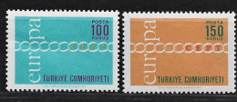 1971 - EUROPA - BRIDGES - TURKISH CYPRUS STAMPS - UMM - 1 SET - 1971